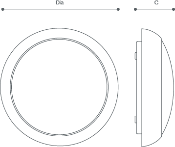 BULKHEAD CC Line Drawing