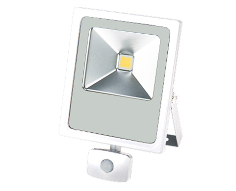 xcite floodlight 30w white pir