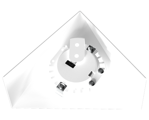 xcite white triangle rear web